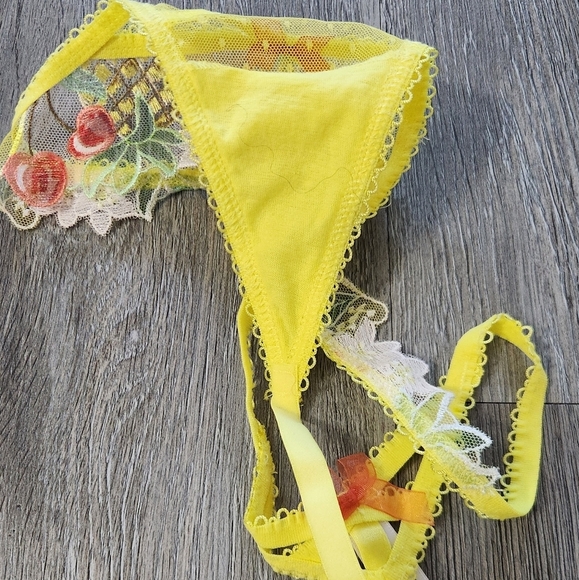 New!SET‎ For Love and Lemons Mirabelle Underwire Bra with Matching Thong Panty - Picture 10 of 16